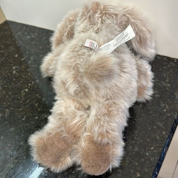 VINTAGE 1993 GUND PLUSH STUFFED Plush Soft Puppy Floppy Ear Tan Dog - Picture 7 of 9